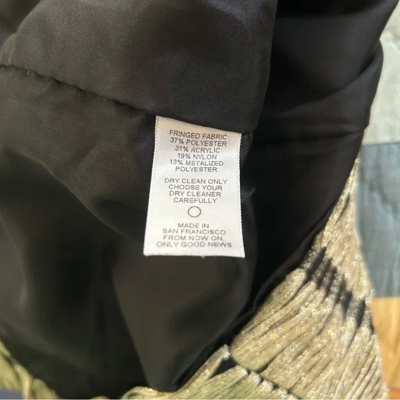 Erica Tanov metallic striped midi skirt - Picture 6 of 10